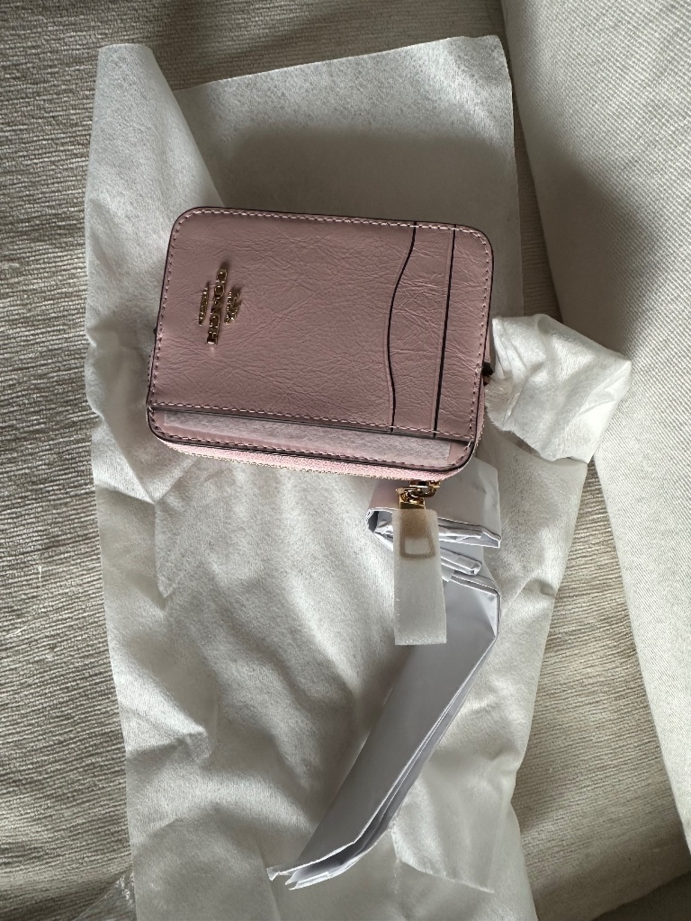 Coach Outlet Zip Card Case With Bows